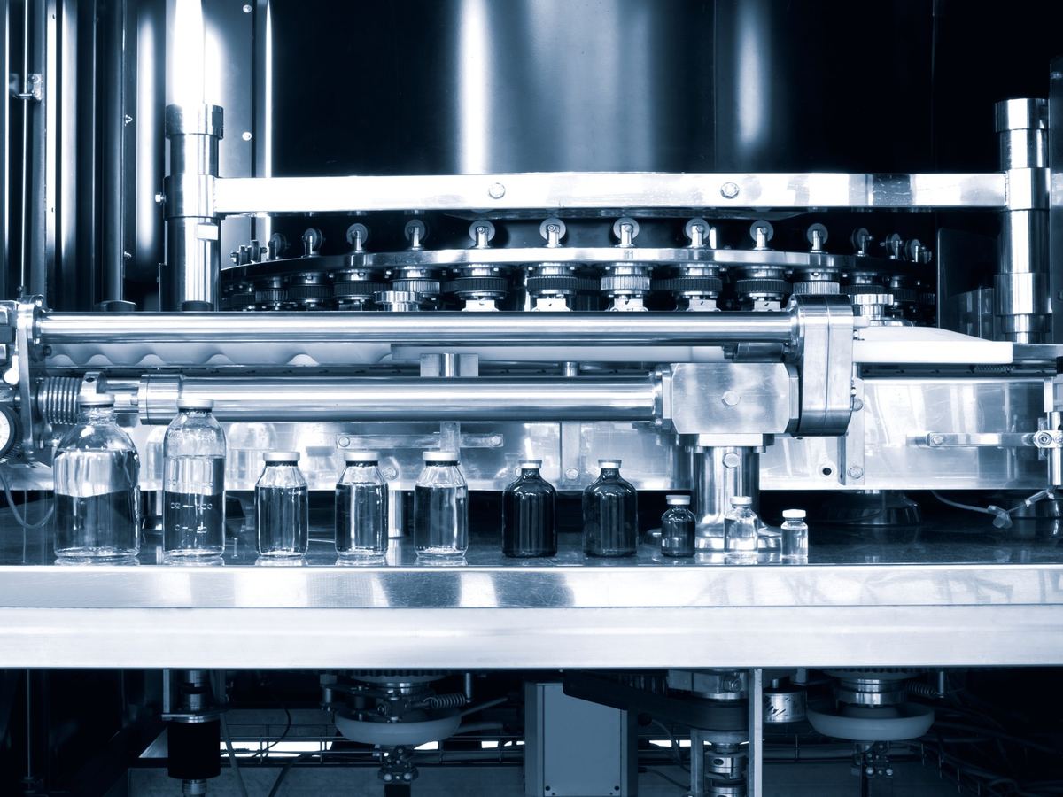 Automated bottling line